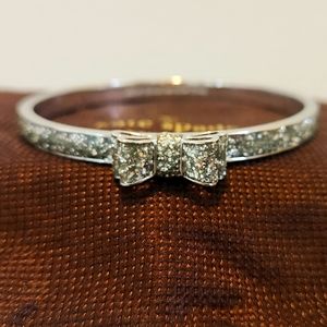 Kate Spade Moon River Bangle. Bow. Glitter.